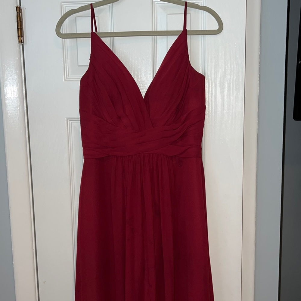 Maroon Beautiful Bridesmaid Dress 😻✨